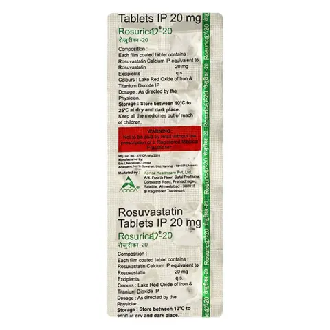 Rosurica As 20 Tablet product image
