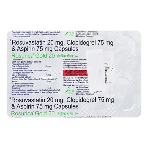 Rosurica Gold 20 Tablet product image