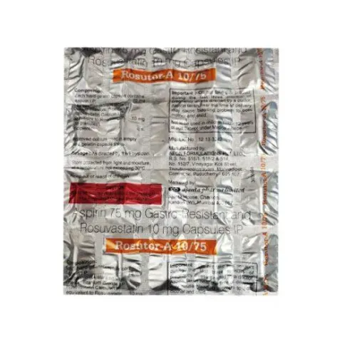 Rosutor A 10/75 Capsule product image