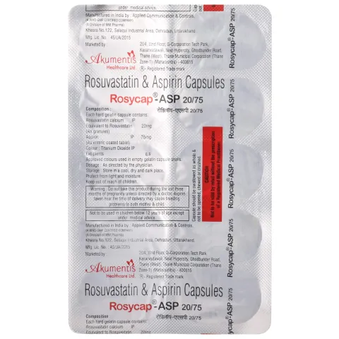 Rosycap Asp 20/75 Capsule product image