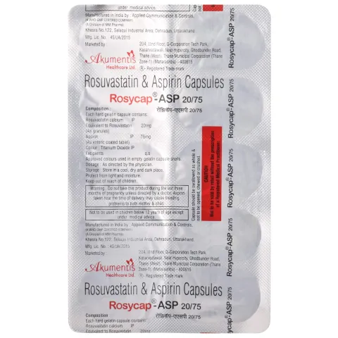 Rosycap Asp 20/75 Capsule product image