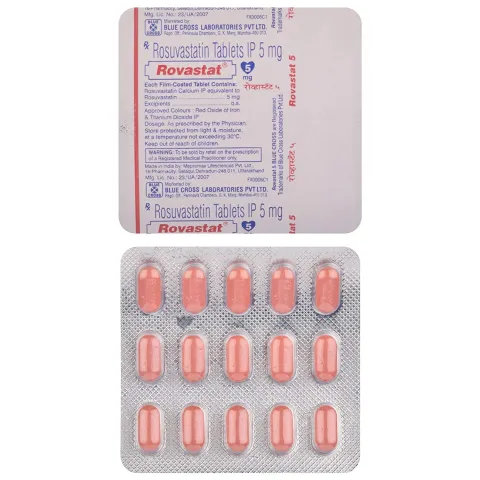Rovastat 5mg Tablet product image