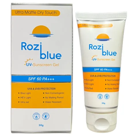 Roziblue Uv Sunscreen Gel 50gm product image