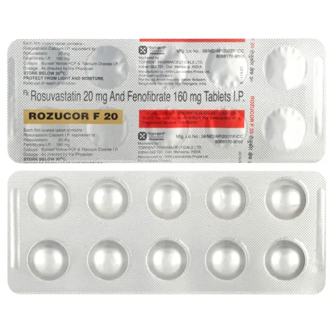 Rozucor F 20 Tablet product image