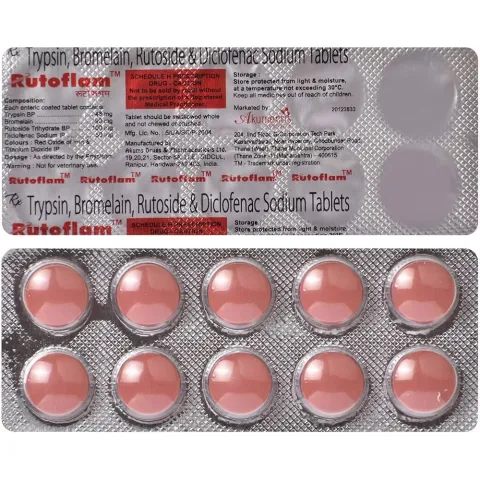 Rutoflam Tablet product image