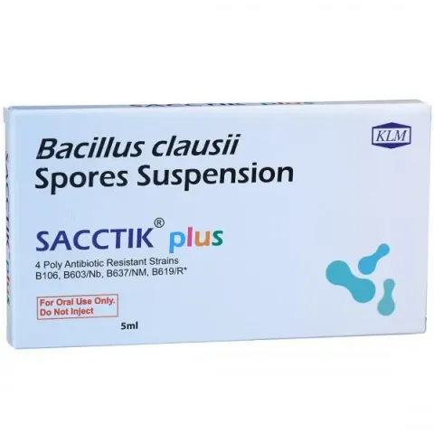 Sacctik Plus Oral Suspension 5ml product image