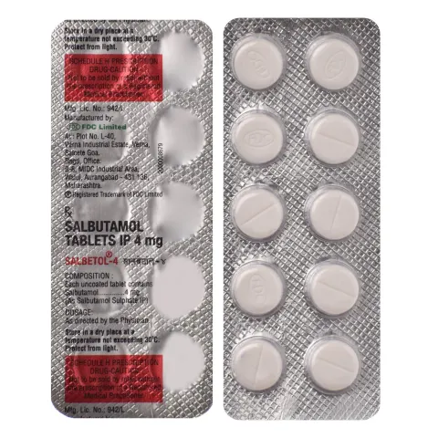 Salbetol 4 Tablet product image