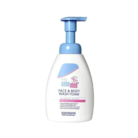 Sebamed Baby Face &amp; Body Wash Foam 400ml product image
