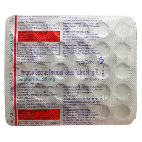 Seloken Xl 50mg Tablet product image