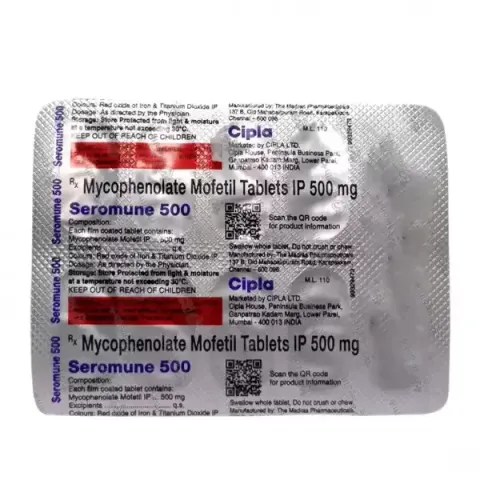 Seromune 500 Tablet product image