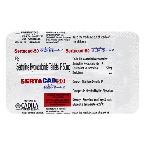 Sertacad 50 Tablet product image