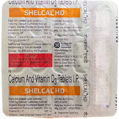 Shelcal Hd Tablet product image