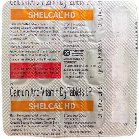 Shelcal Hd Tablet product image