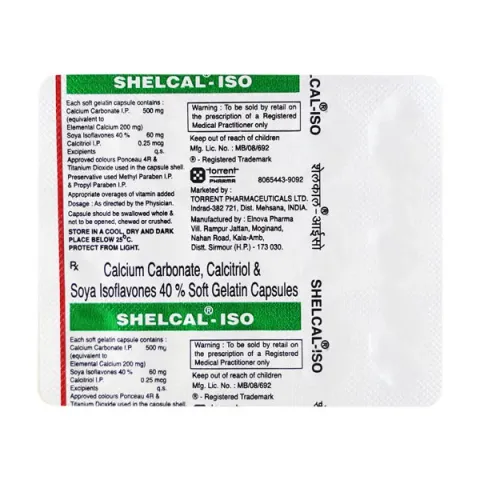 Shelcal Iso Tablet product image