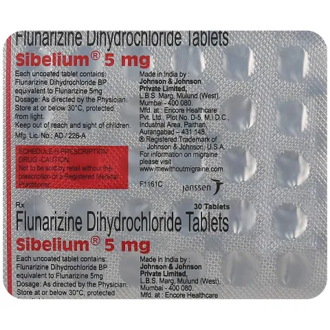 Sibelium 5 Tablet product image