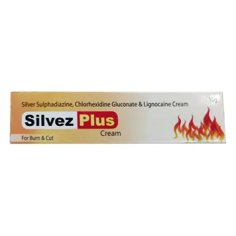 Silvez Plus Cream 15gm product image
