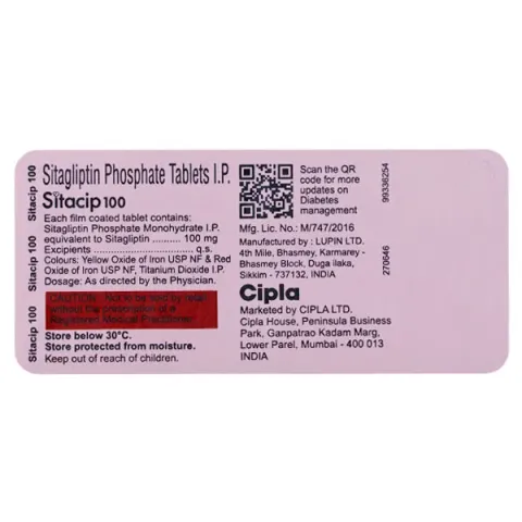 Sitacip 100 Tablet product image