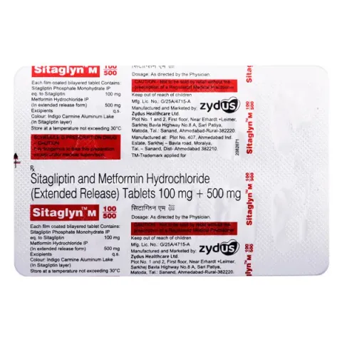 Sitaglyn M 100/500 Tablet product image