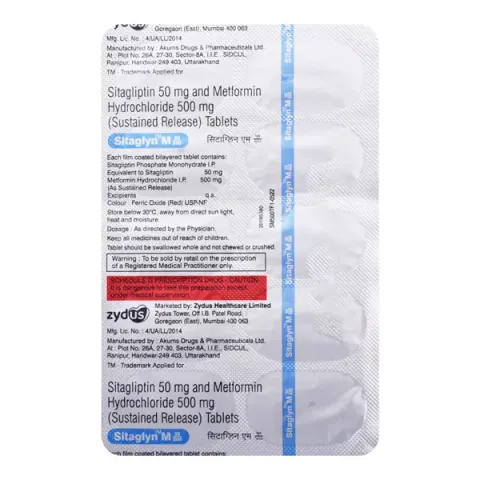 Sitaglyn M 50/500 Tablet product image