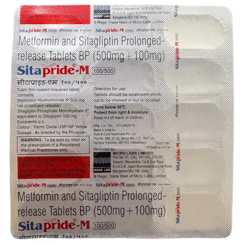 Sitapride M 100/500 Tablet product image