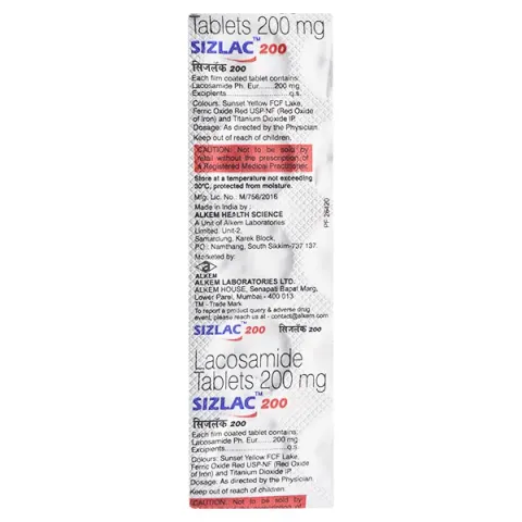 Sizlac 200 Tablet product image