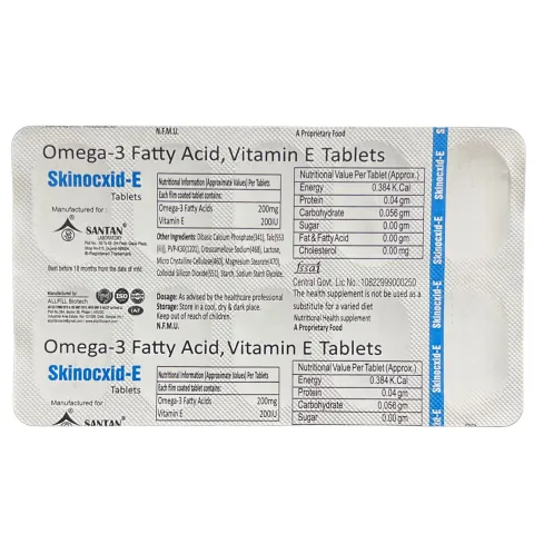 Skinocxid E Tablet product image