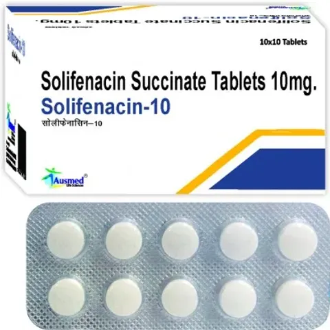 Solifenacin 10mg Tablet product image