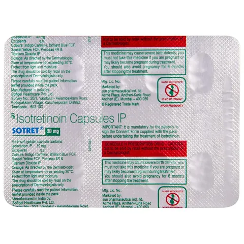 Sotret 30 Capsule product image
