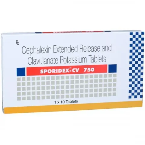 Sporidex Cv 750 Tablet product image