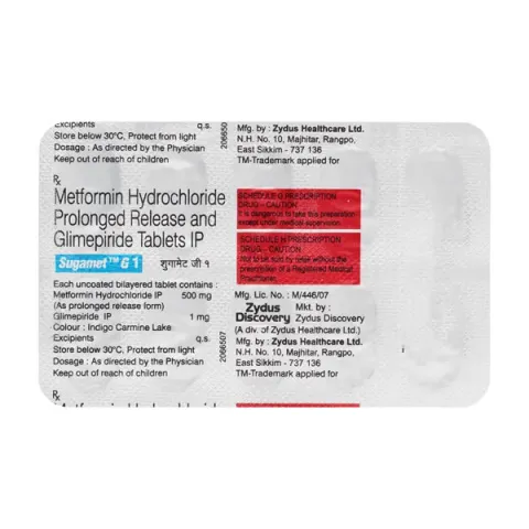 Sugamet G1 Tablet product image