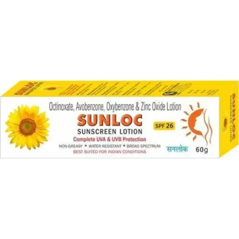 Sunloc Sunscreen Lotion 60gm product image