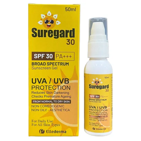 Suregard Spf 30 Sunscreen Gel 50ml product image