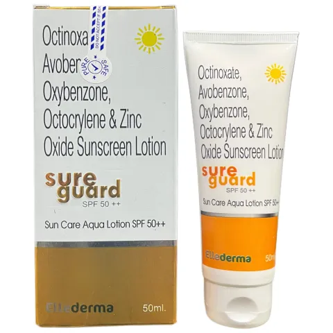 Sureguard Spf 50++ Sun Care Aqua Lotion product image