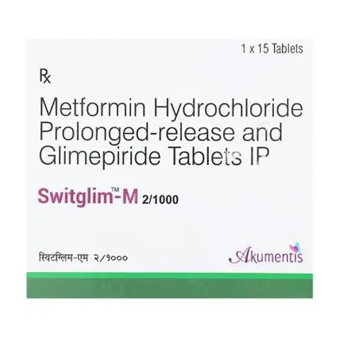Switglim M 2/1000 Tablet product image