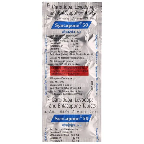 Syncapone 50 Tablet product image