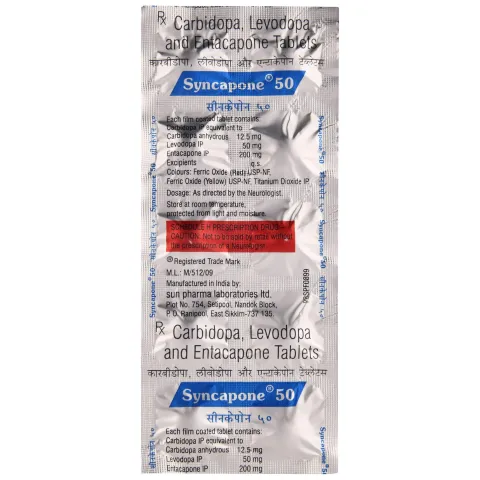 Syncapone 50 Tablet product image