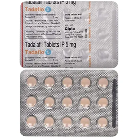 Tadaflo 5 Tablet product image