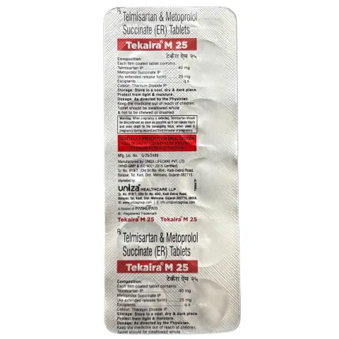 Tekaira M 25 Tablet product image