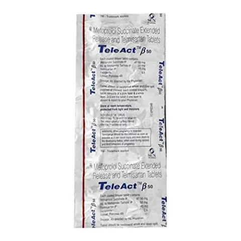 Teleact Beta 50 Tablet product image