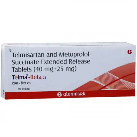 Telma Beta 25 Tablet product image
