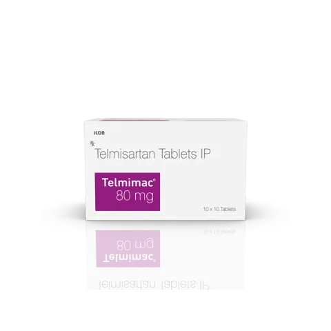 Telmimac 80mg Tablet product image