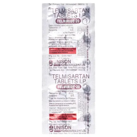 Telmiride 20 Tablet product image