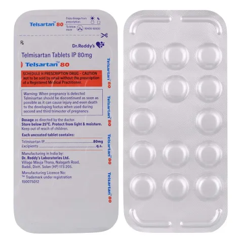 Telmisartan 80 Tablet product image
