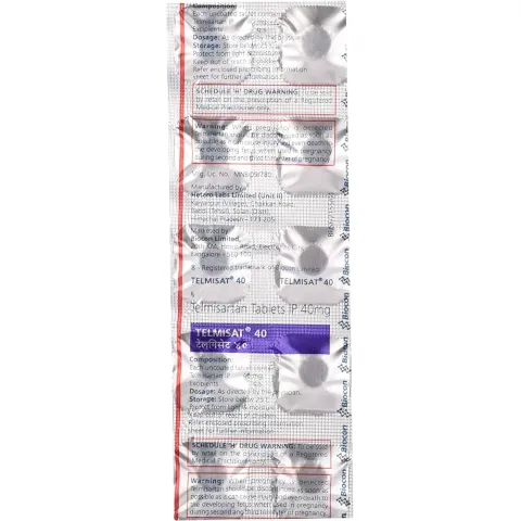 Telmisat 40 Tablet product image