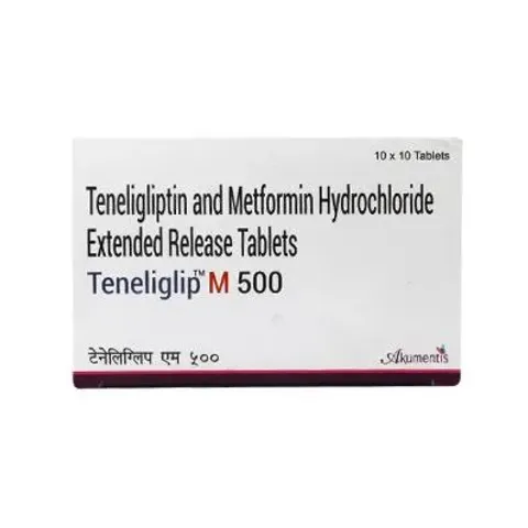 Teneliglip M 500 Tablet product image