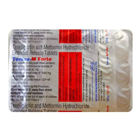 Teniva M Forte Tablet product image