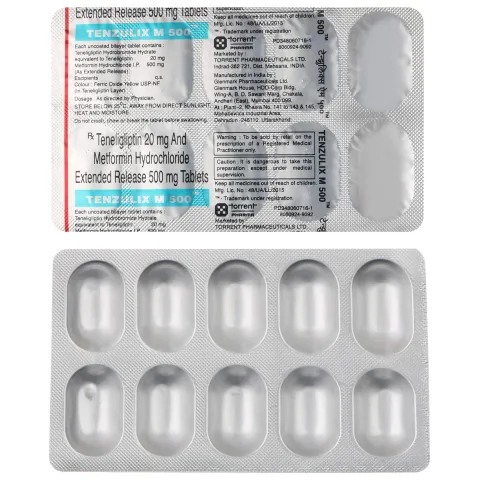 Tenzulix M 500 Tablet product image