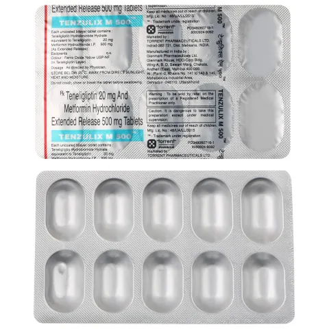 Tenzulix M 500 Tablet product image