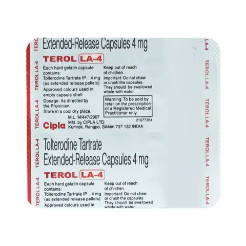 Terol La 4 Capsule product image