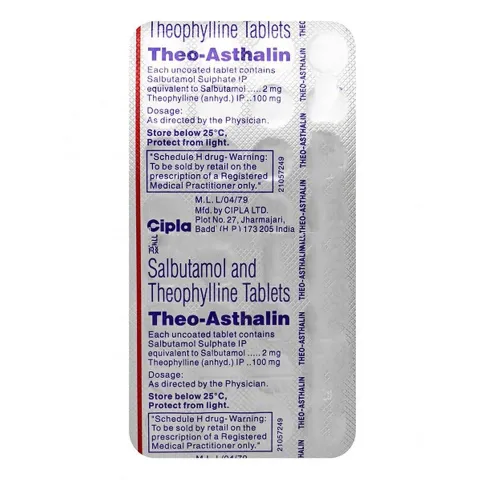 Theo-asthalin Tablet product image